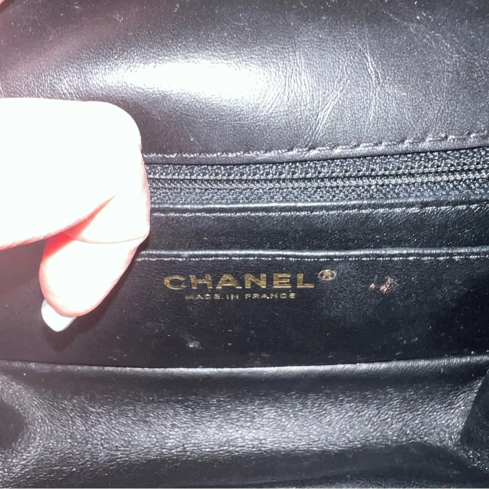 CHANEL Aged Calfskin Quilted 2.55 Reissue Mini Flap Black - Picture 9 of 17